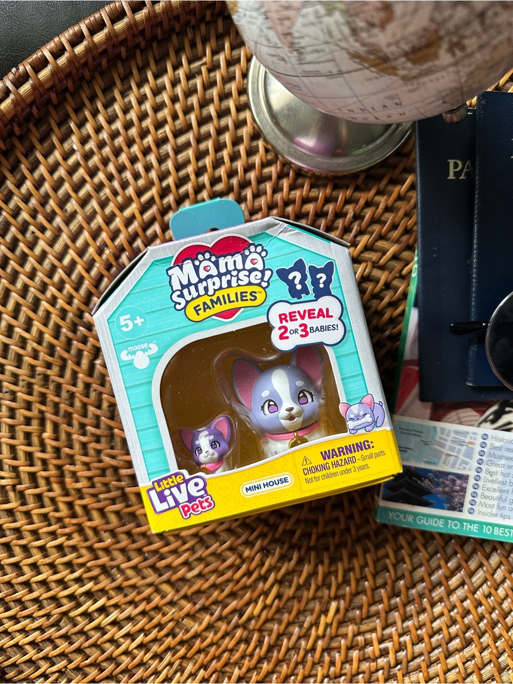 Little Live Pets Mama Surprise Families Purple Cat Mini House New Sealed